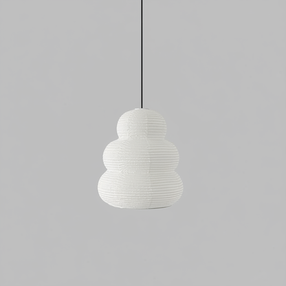 Akari Kürbis-Pendelleuchte | Washi-Papier Design