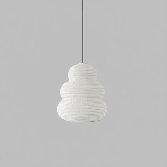 Akari Kürbis-Pendelleuchte | Washi-Papier Design