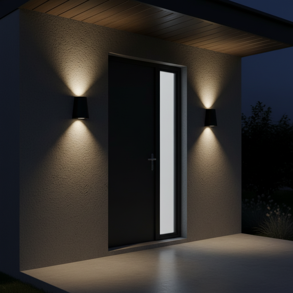 Nordic Aluminium | IP65 Wasserdichte Außenwandleuchte