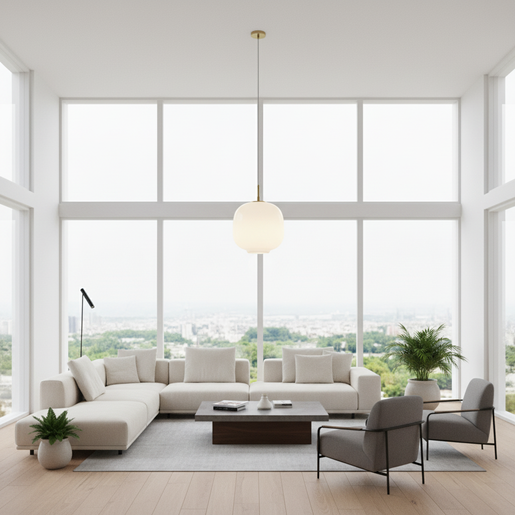 Nordic Minimalistische Pendelleuchte | Glasleuchte